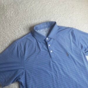 B. Draddy sport men's blue Streamsong resort polo performance golf M